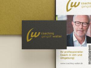 Logodesign & Geschäftsausstattung | Coaching Walter