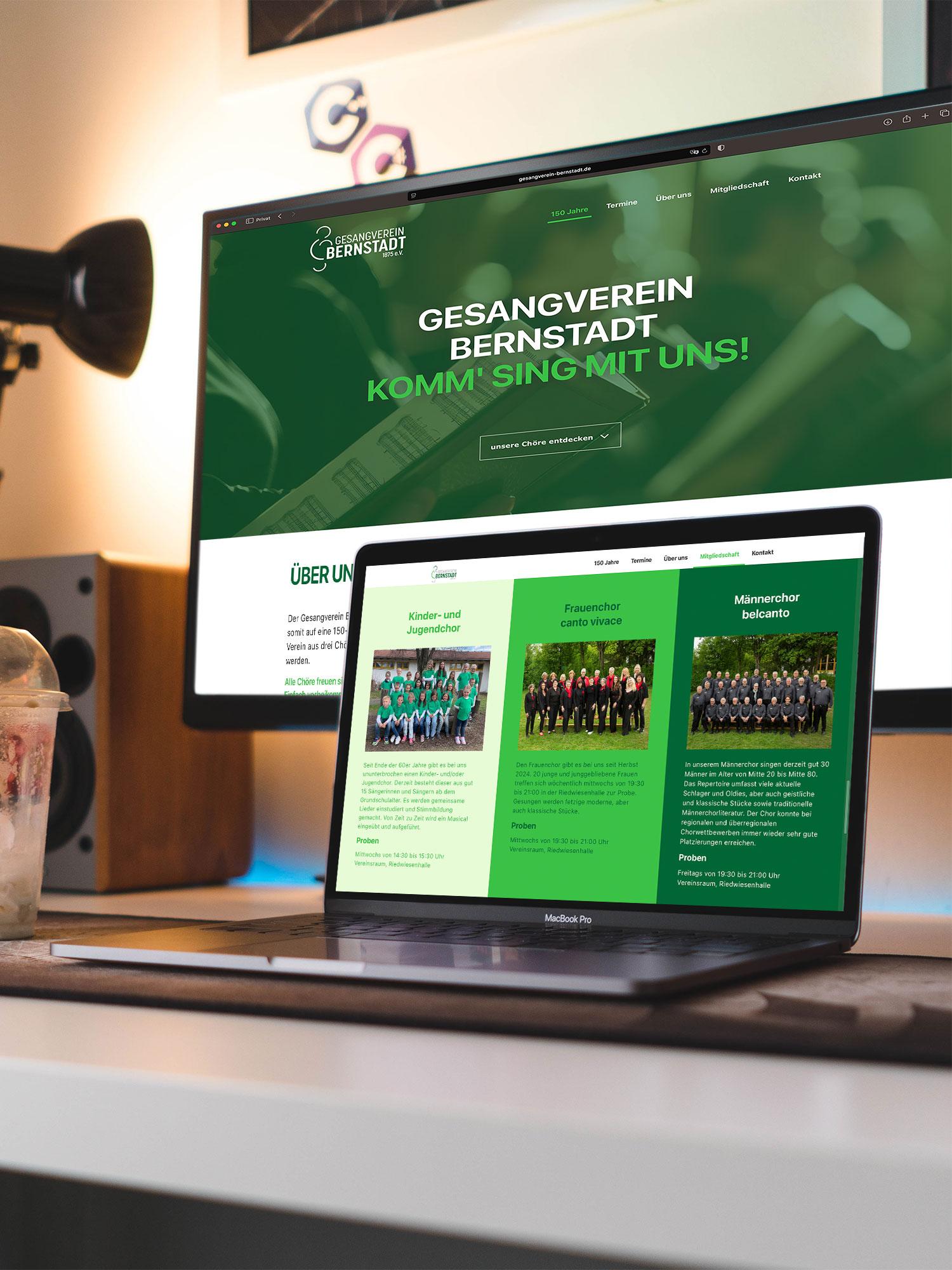 Logodesign & Website | GV Bernstadt
