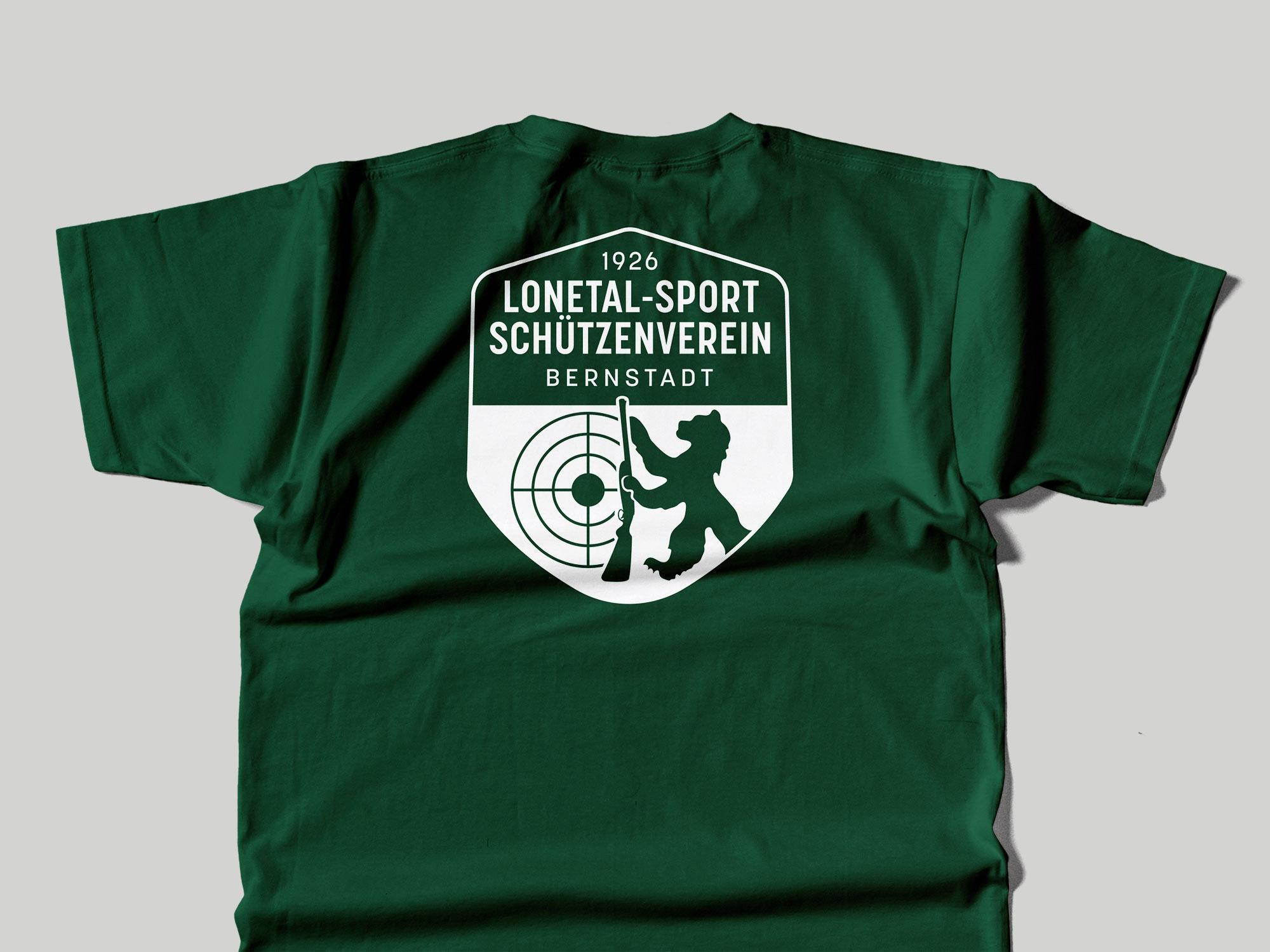 Logodesign | Lonetal-Sportschützenverein Bernstadt