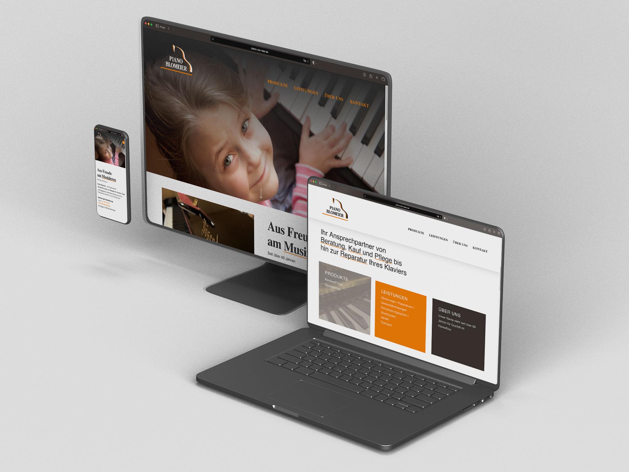 Website | Piano Blomeier
